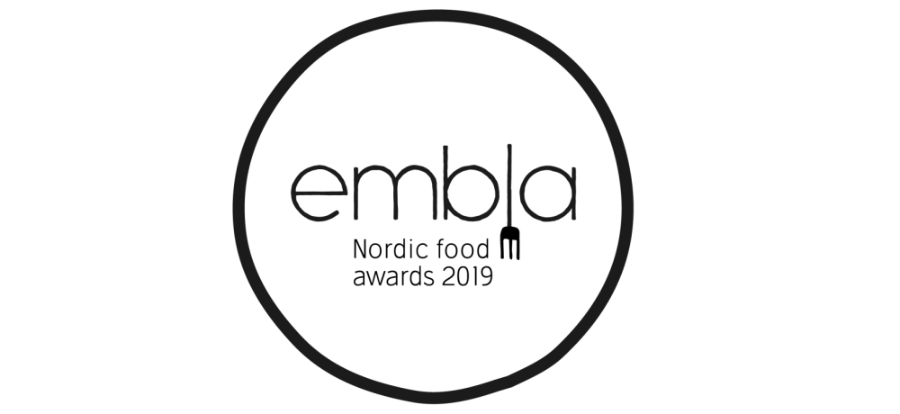 Logo med text: Embla Nordic Food Awards 2019